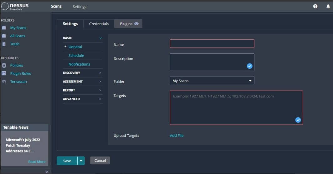 Nessus Essentials Platzi